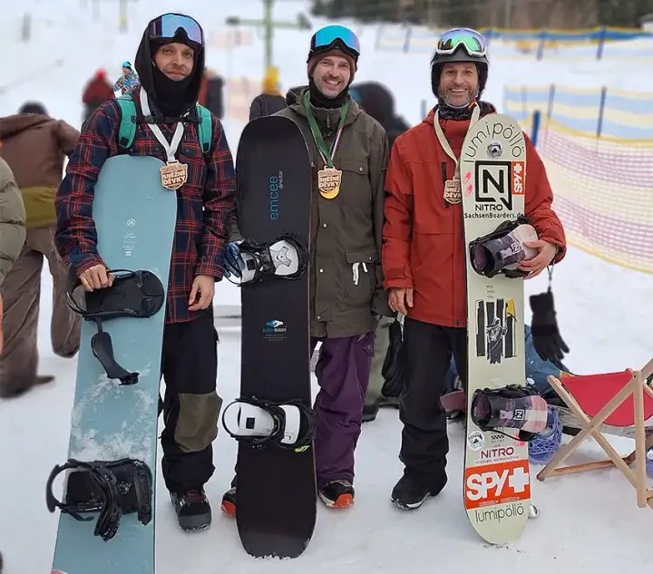 Henry Holze, Chris "Stu" Göricke und Toni Richter räumen bei Contest in Pernink ab