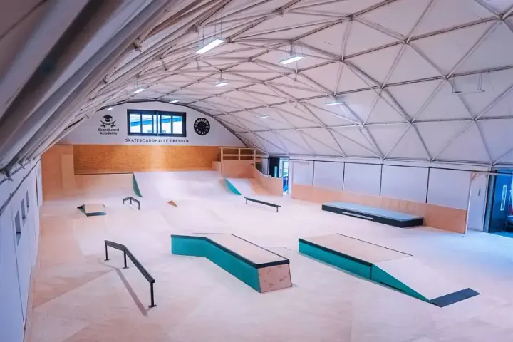 Skateboardhalle Dresden wiedereröffnet